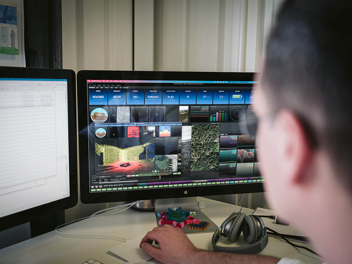Software development autonomous drones
